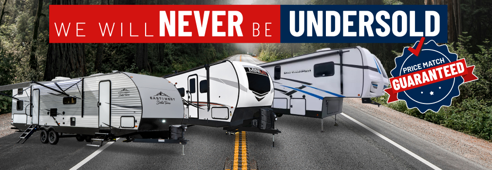 We Will Never Be Undersold | Price Match Guaranteed at Petoskey RV USA