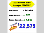 Used 2025 Prime Time RV Avenger LE 26DBSLE image