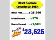 Used 2022 Keystone RV Bullet Crossfire 2430BH image