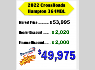 Used 2022 CrossRoads RV Hampton HP364MBL image
