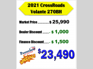 Used 2021 CrossRoads RV Volante 270BH image