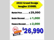 Used 2022 Grand Design Imagine 2500RL image