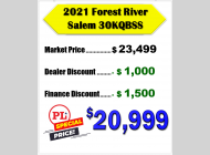Used 2021 Forest River RV Salem 30KQBSS image