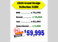 New 2026 Grand Design Reflection 100 Series 32BH image