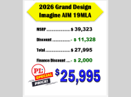 New 2026 Grand Design Imagine AIM 19MLA image