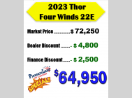 Used 2023 Thor Motor Coach Four Winds 22E image