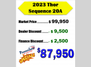 Used 2023 Thor Motor Coach Sequence 20A image