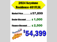 Used 2024 Keystone RV Residence 401FLSL image