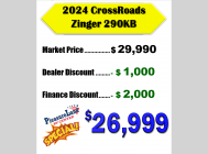 Used 2024 CrossRoads RV Zinger ZR290KB image
