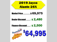 Used 2019 Jayco Alante 26X image