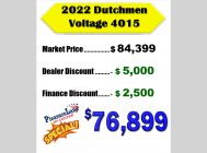 Used 2022 Dutchmen RV Voltage 4015 image
