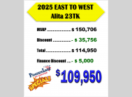 New 2025 EAST TO WEST Alita 23TK image