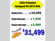 Used 2023 Palomino Backpack Edition HS-2912 MAX image