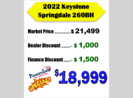 Used 2022 Keystone RV Springdale 260BH image