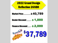 Used 2022 Grand Design Reflection 150 Series 268BH image