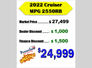 Used 2022 Cruiser MPG 2550RB image