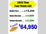 Used 2023 Thor Motor Coach Four Winds 22E image