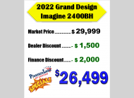 Used 2022 Grand Design Imagine 2400BH image