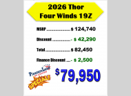 New 2026 Thor Motor Coach Four Winds 19Z image