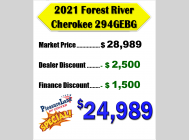 Used 2021 Forest River RV Cherokee 294GEBG image