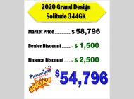 Used 2020 Grand Design Solitude 344GK image