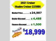 Used 2021 Cruiser Shadow Cruiser 225RBS image