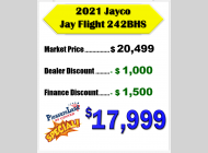 Used 2021 Jayco Jay Flight SLX 8 242BHS image