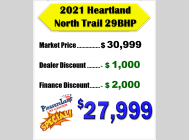 Used 2021 Heartland North Trail 29BHP image