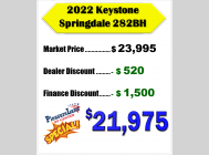 Used 2022 Keystone RV Springdale 282BH image