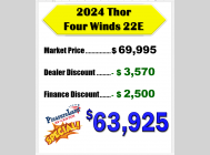 Used 2024 Thor Motor Coach Four Winds 22E image