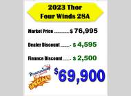 Used 2023 Thor Motor Coach Four Winds 28A image