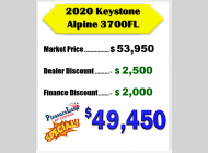 Used 2020 Keystone RV Alpine 3700FL image