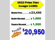 Used 2022 Prime Time RV Avenger 24BHS image