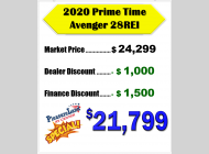 Used 2020 Prime Time RV Avenger 28REI image