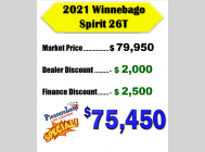 Used 2021 Winnebago Spirit 26T image