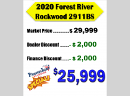 Used 2020 Forest River RV Rockwood Ultra Lite 2911BS image