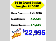 Used 2019 Grand Design Imagine 2150RB image