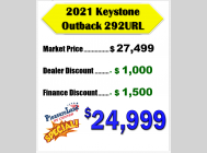 Used 2021 Keystone RV Outback Ultra Lite 292URL image
