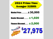 Used 2024 Prime Time RV Avenger 32BHS image