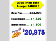 Used 2025 Prime Time RV Avenger LE 24BHSLE image