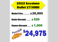 Used 2022 Keystone RV Bullet Crossfire 2730BH image