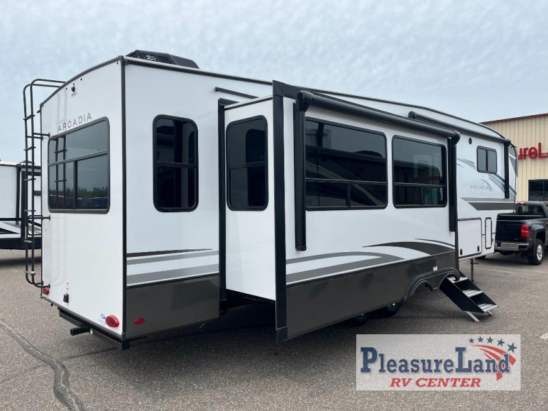 New 2024 Keystone RV Arcadia 3260RL Fifth Wheel at PleasureLand RV