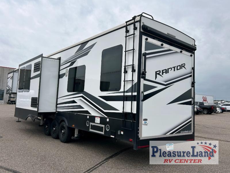 Used 2021 Keystone RV Raptor 423 Toy Hauler Fifth Wheel at PleasureLand ...