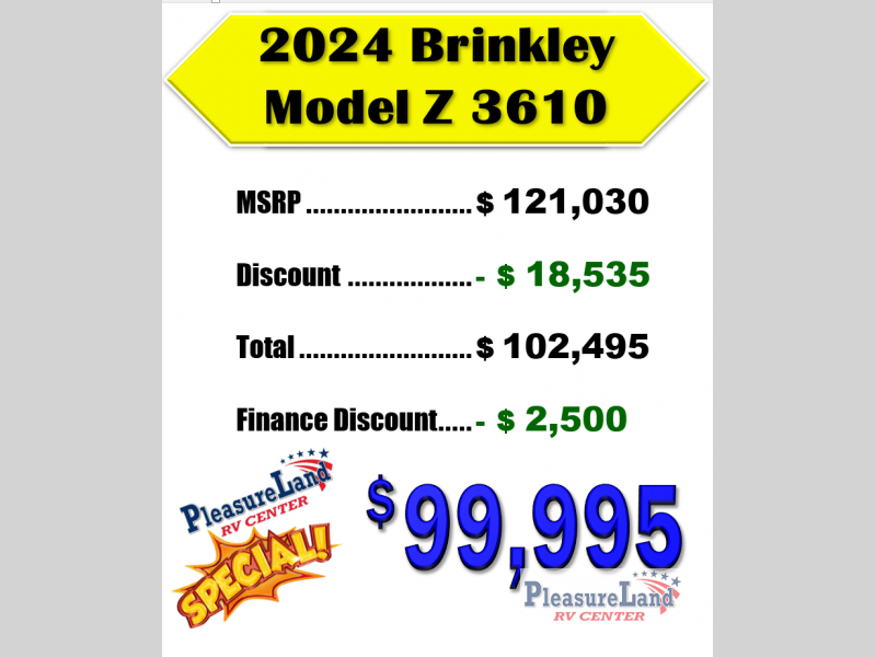 2024 Brinkley RV 3610