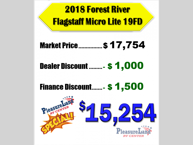 2018 Forest River 19fd