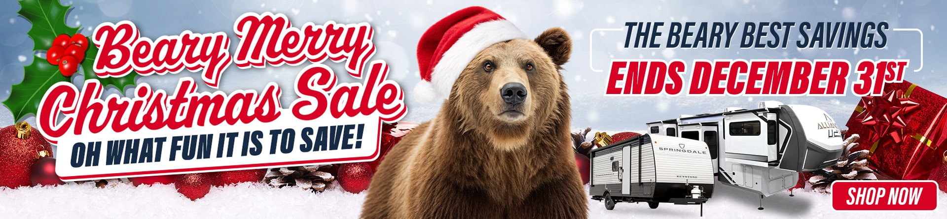 Beary Merry Christmas Sale