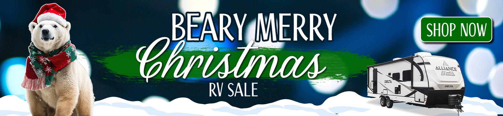 Beary Merry Christmas RV Sale