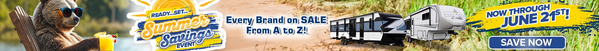 Ready Set Summer Savings Event