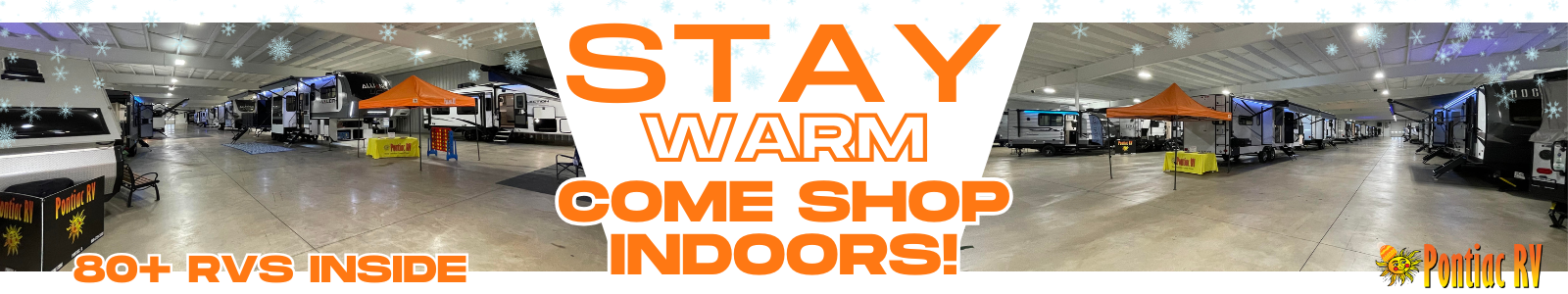 Stay warm, come shop indoors!