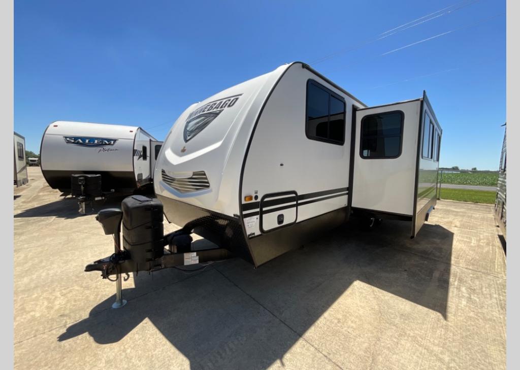 Used 2020 Winnebago Industries Towables Minnie 2701RBS Travel Trailer ...